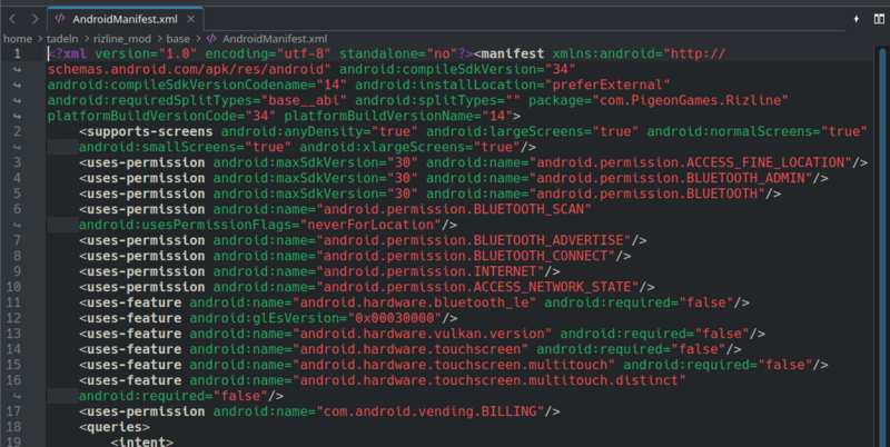 File:Uncompressed AndroidManifest.xml screenshot.png