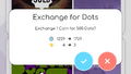 A screenshot of the coin exchange dialog.